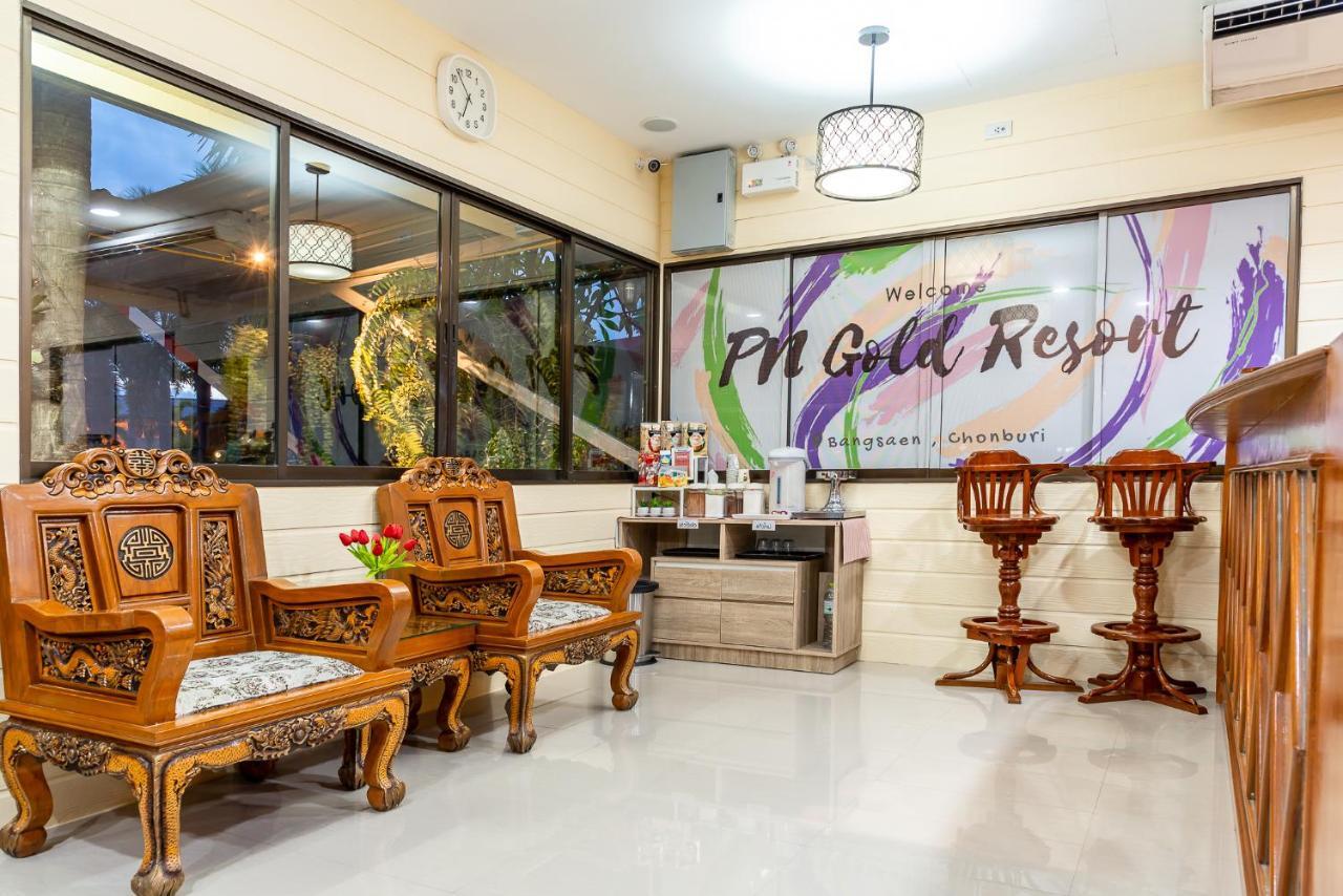 Pn Gold Resort Bang Saen Bagian luar foto