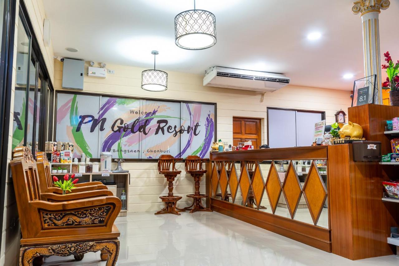 Pn Gold Resort Bang Saen Bagian luar foto